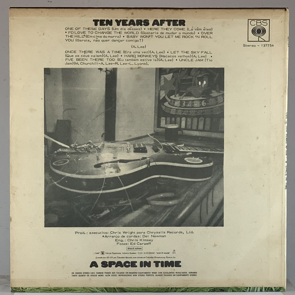 Ten Years After - A Space In Time (LP usado) | Tracks Rio